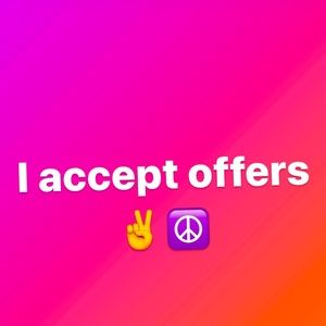 I accept offers